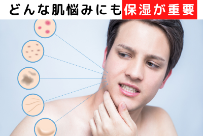 メンズ スキンケア 保湿