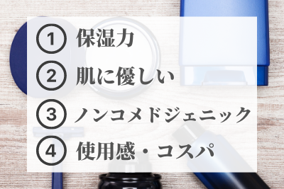 メンズスキンケア 選び方 ニキビ